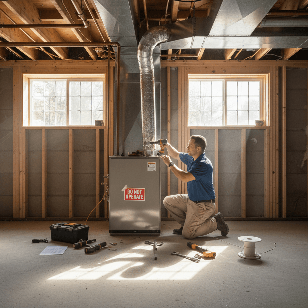 Furnace installation and repair