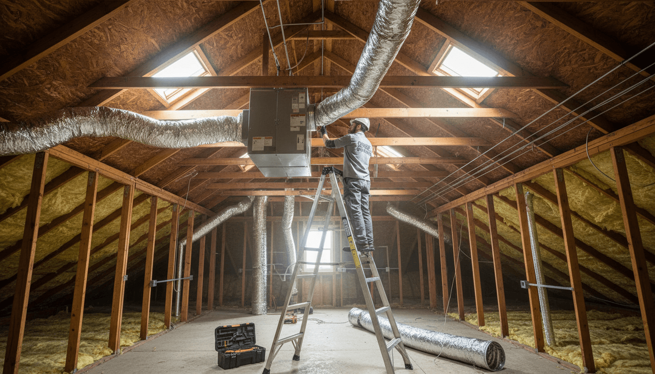 Ductwork installation